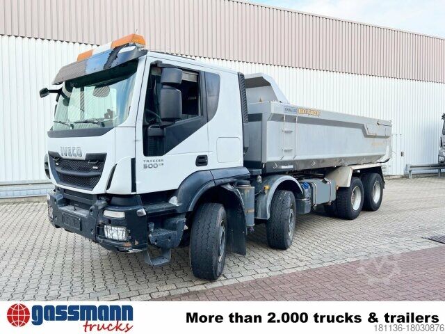 Samochód do zadań specjalnych Iveco Trakker AT410T50 8x4, Stahlmulde ca. 16m³, hydr.