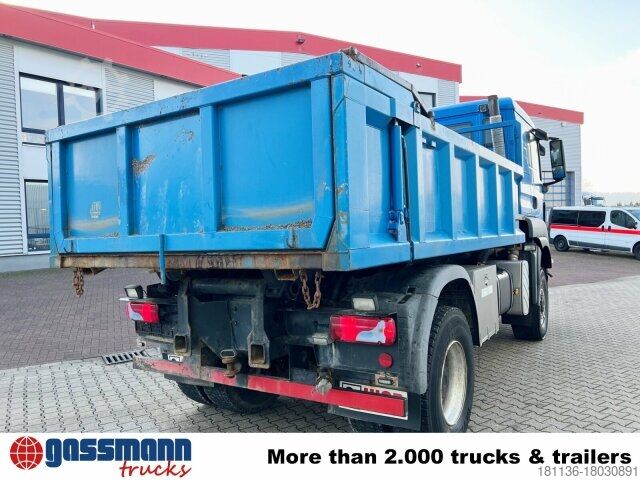 Speciale doeleinden vrachtwagen MAN TGS 18.360 4X4 BL, Hinterkipper, hydr. Heckklappe,