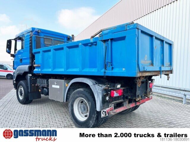 Speciale doeleinden vrachtwagen MAN TGS 18.360 4X4 BL, Hinterkipper, hydr. Heckklappe,
