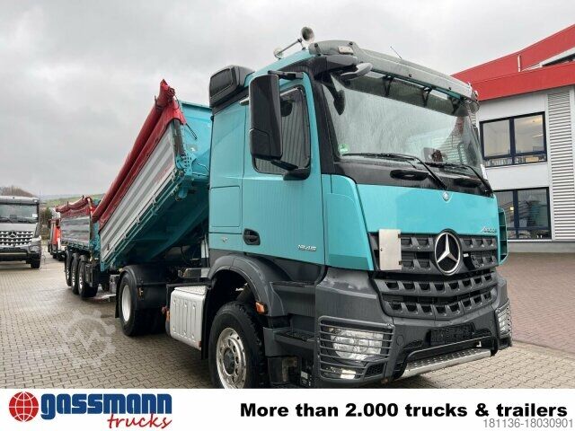 Camión volquete Mercedes-Benz Arocs 1846 LK 4x4 HAD, HydroDrive, Retarder,