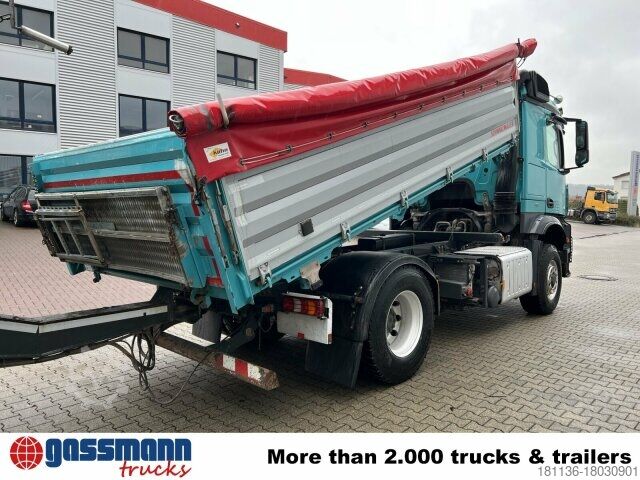 Camión volquete Mercedes-Benz Arocs 1846 LK 4x4 HAD, HydroDrive, Retarder,