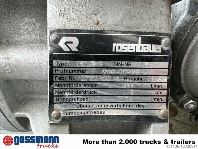 Tűzoltóautó Mercedes-Benz 709 D 4x2 Doka, LF 8