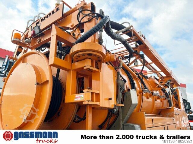 Kehrmaschine Mercedes-Benz Actros 2544 L 6x2, Lenkachse, Kroll