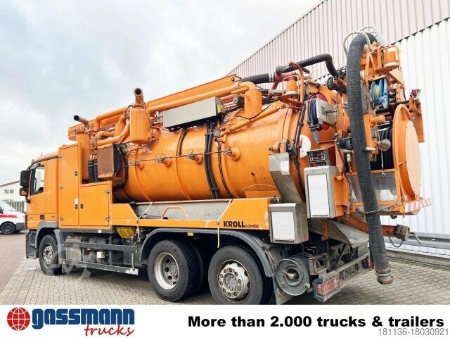 Kehrmaschine Mercedes-Benz Actros 2544 L 6x2, Lenkachse, Kroll