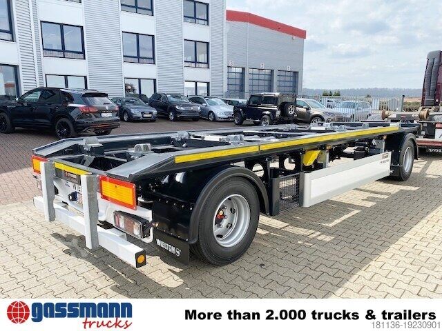 Afzetcontainer-aanhangwagen Wielton PS2P70B Abrollanhänger bis 7,25 m Behälter