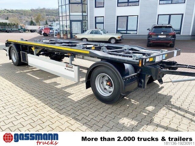 Afzetcontainer-aanhangwagen Wielton PS2P70B Abrollanhänger bis 7,25 m Behälter