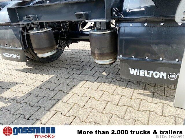 Afzetcontainer-aanhangwagen Wielton PS2P70B Abrollanhänger bis 7,25 m Behälter