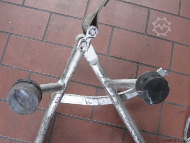 Hjulklamme til redningskran 4x Radklammmer für Bergungskran