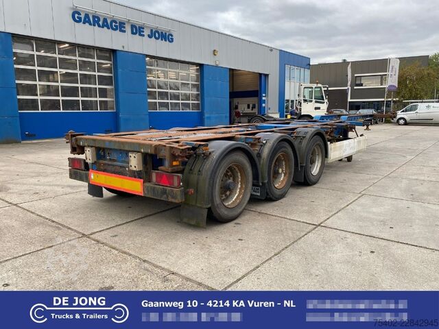 Transport af containere Krone SD 27 / Conatiner chassis / 40 FT / BPW