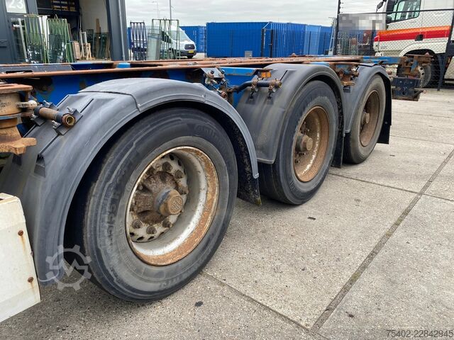 Transport af containere Krone SD 27 / Conatiner chassis / 40 FT / BPW