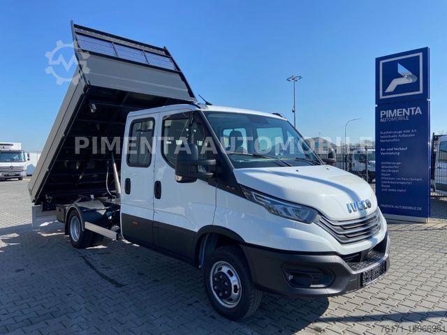 Driezijdige kipper bestelwagen IVECO Daily 70C18H DOKA 3SKIPPER AHK STDH DIFFSPER LED