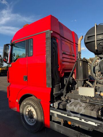Blandare MAN TGX 35.500 8x4, 10m3 Mixer + Hydraulic-slide, 2015