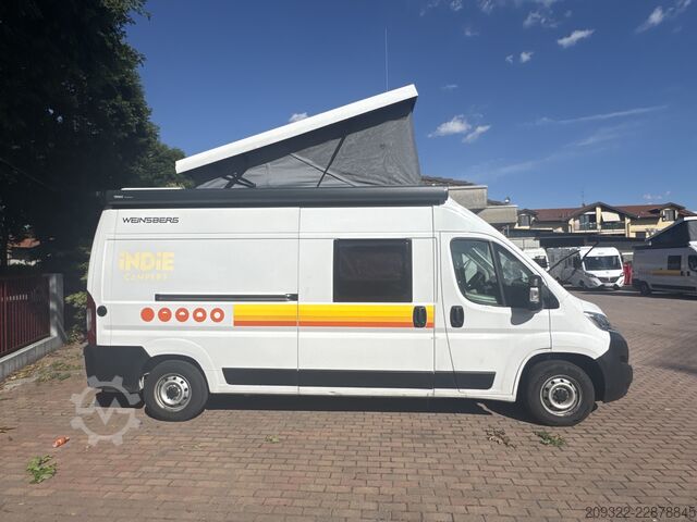 Camping-car Fiat Ducato Weinsberg Carabus 2023 | Cambio manuale | Tetto a soffietto
