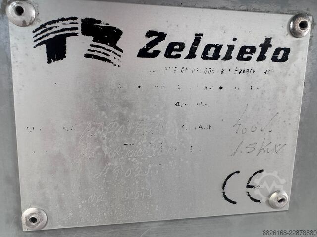 LINIA DO DZIELENIA CIABATTA / CIASTA HYDRATOWANEGO Zelaieta TXA-ROLL-TOP 1000