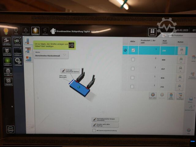 Scie de dimensionnement des panneaux HOMAG SAWTEQ B -300 Profiline HPP 300/32/32