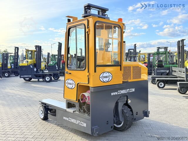 Four-way forklift Combilift C3000 GAS DUPLEX 4500 FREE LIFT CABIN