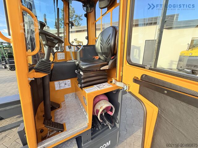 Four-way forklift Combilift C3000 GAS DUPLEX 4500 FREE LIFT CABIN