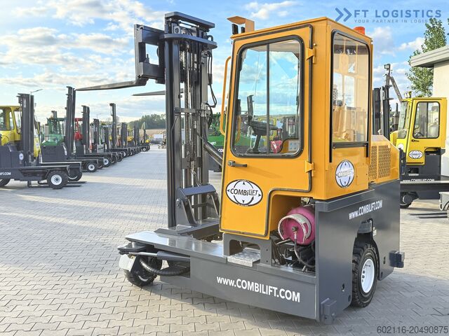 Four-way forklift Combilift C3000 GAS DUPLEX 4500 FREE LIFT CABIN
