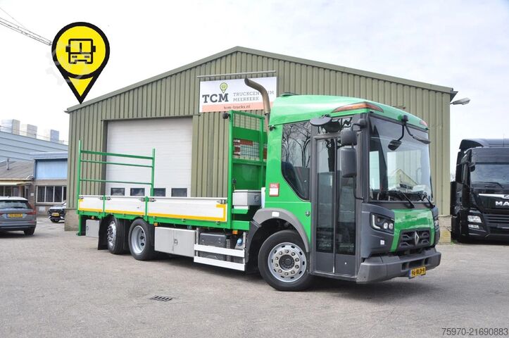 Loading platform Renault D 320 6X2 2018 OPEN BOX + RETARDER