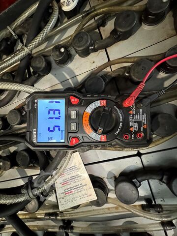 06/2023 Batteri S + UVV 07/27 Sideskærm. Linde E 18