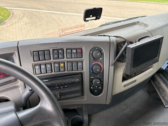 Platte bak Renault Kerax 380 6x4 Full Steel / Hiab 166B-3 / Remote...