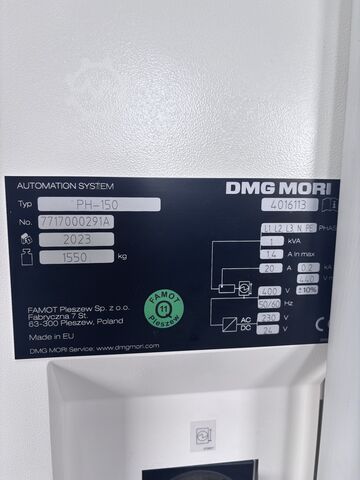 Centre d’usinage universel DMG DMU 75 Monoblock + PH150