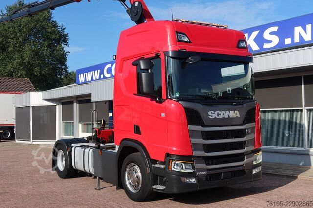  Scania R500 NGS 4x2 Trekker met kraan HMF 1920