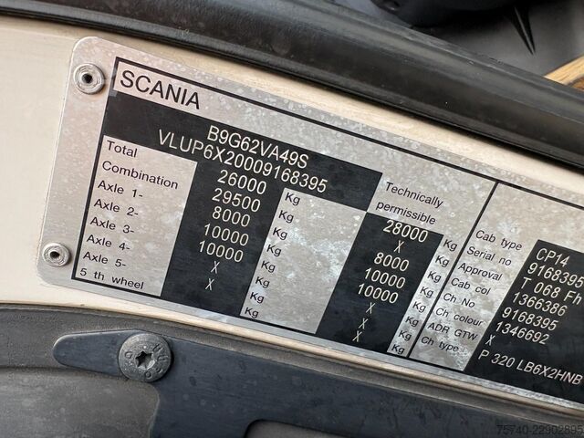  Scania P 320 + BDF SYSTEEM + MANUAL + EURO 5