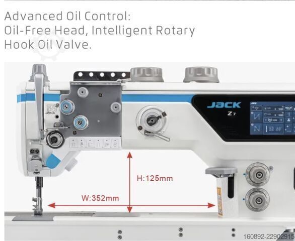 Nähmaschine Jack Z7 Ledernähmaschine