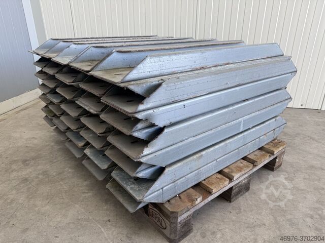 Lastenverteiler f. Palettenregal Regal Dexion P 90 / C-Profilabm.: 185x65x35mm Gesamtlänge: 980 mm / sendz. verzinkt