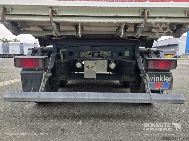 Semirimorchio ribaltabile Schmitz Cargobull Semitrailer Tipper Alu-square sided body 24m³