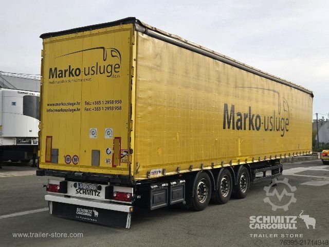 Naczepa otwarta z plandeką Schmitz Cargobull Semitrailer Curtainsider Standard