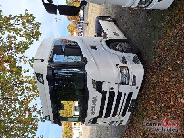 Farligt gods lastbil Scania G 410 A4x2NA ADR/FL Nebenantrieb