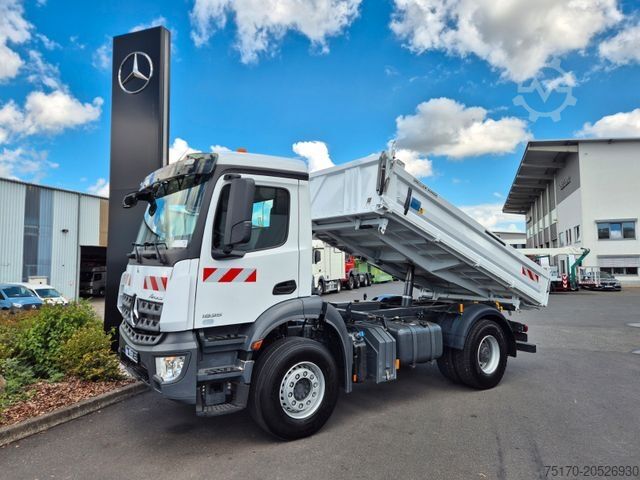 Three-sided tipper truck MERCEDES-BENZ Arocs 1935 K 4x2 Meiller AHK Navi PPC Klima