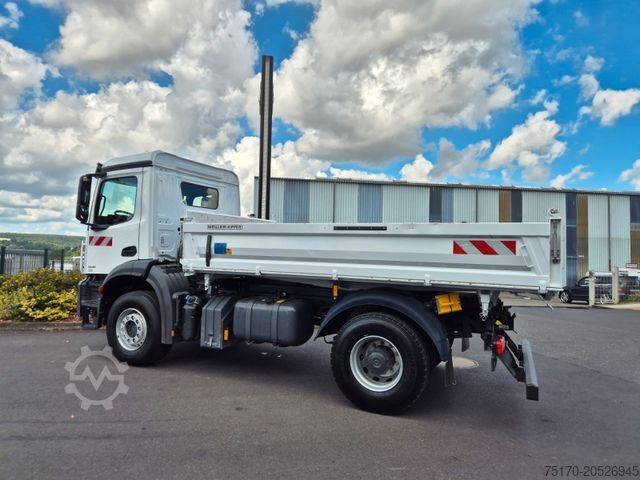 Τρίπλευρο ανατρεπόμενο φορτηγό MERCEDES-BENZ Arocs 1935 K 4x2 Meiller AHK Navi PPC Klima