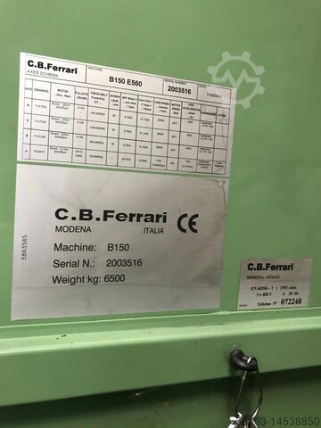 BEWERKINGSCENTRUM C.B FERRARI B 150