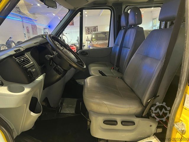 Třístranná sklápěcí dodávka FORD Transit 2,4 D Maxi DoKa 3-Seiten Kipper*Kran*