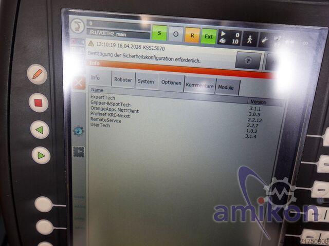 Système complet smartPAD 901mm 10 kg Kuka KR 10 R900 sixx Roboter KRC4