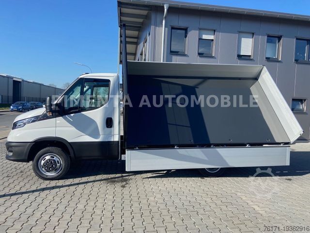 Driezijdige kipper bestelwagen IVECO Daily 70C18H 3SKIPPER DIFF TEMPO LED NAVIG AHK