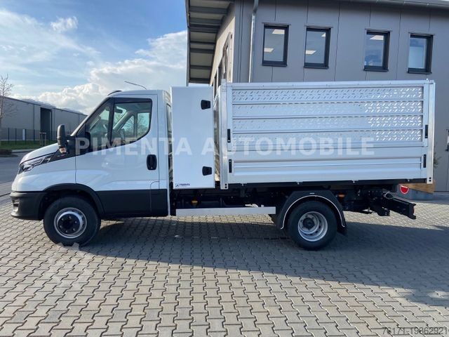 Driezijdige kipper bestelwagen IVECO Daily 70C18H 3SKIPPER KISTE ALUGITTER DIFF AHK