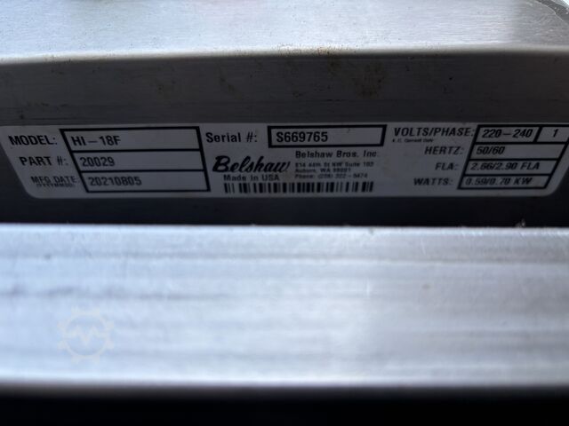 Donut icing machine Belshaw HI18F