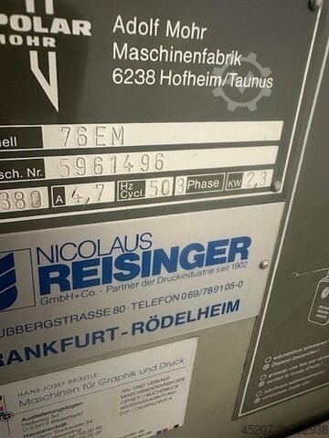 1989 Polar Mohr Polar Mohr 