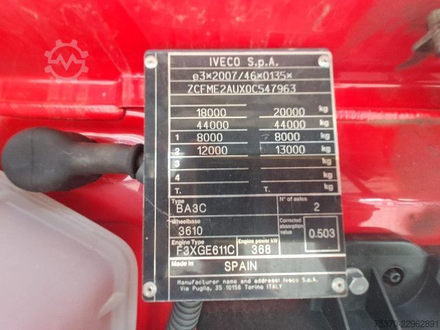 Τυπική μονάδα τράκτορα IVECO S-WAY AS440S50 T/P
