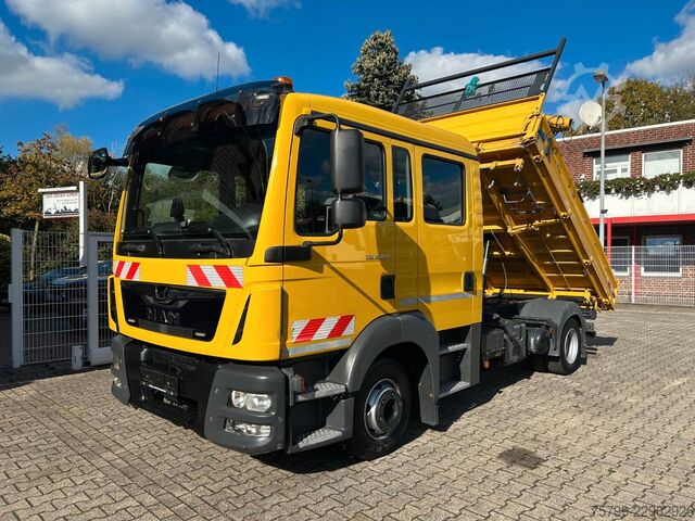 Three-way tipper van MAN 8.250 TGL DOKA MEILLER 3-SKipper 4x2
