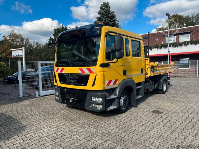 Three-way tipper van MAN 8.250 TGL DOKA MEILLER 3-SKipper 4x2
