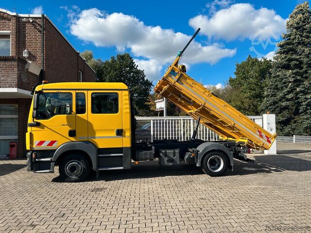 Three-way tipper van MAN 8.250 TGL DOKA MEILLER 3-SKipper 4x2