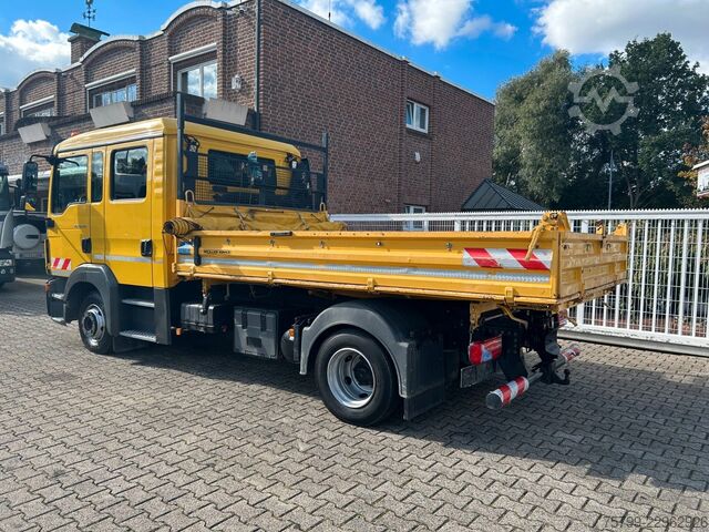 Three-way tipper van MAN 8.250 TGL DOKA MEILLER 3-SKipper 4x2