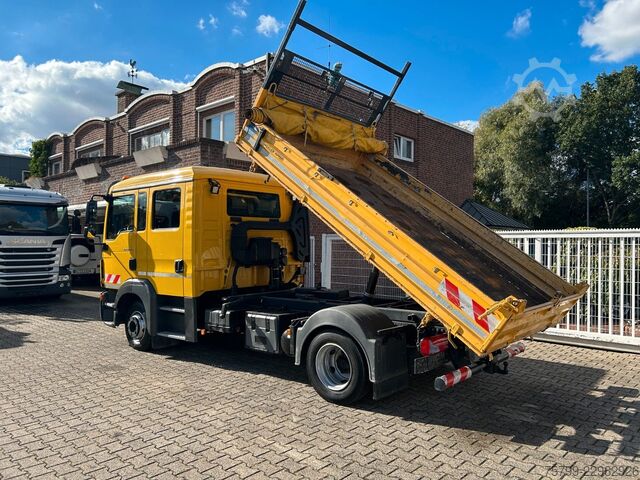 Three-way tipper van MAN 8.250 TGL DOKA MEILLER 3-SKipper 4x2