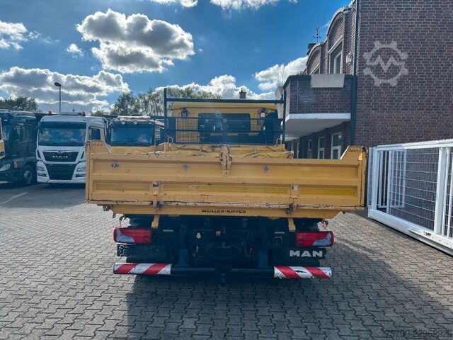 Three-way tipper van MAN 8.250 TGL DOKA MEILLER 3-SKipper 4x2