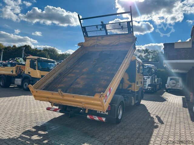 Three-way tipper van MAN 8.250 TGL DOKA MEILLER 3-SKipper 4x2